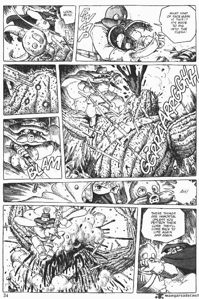 Nausicaa Of The Valley Of The Wind Chapter 5 Page 92