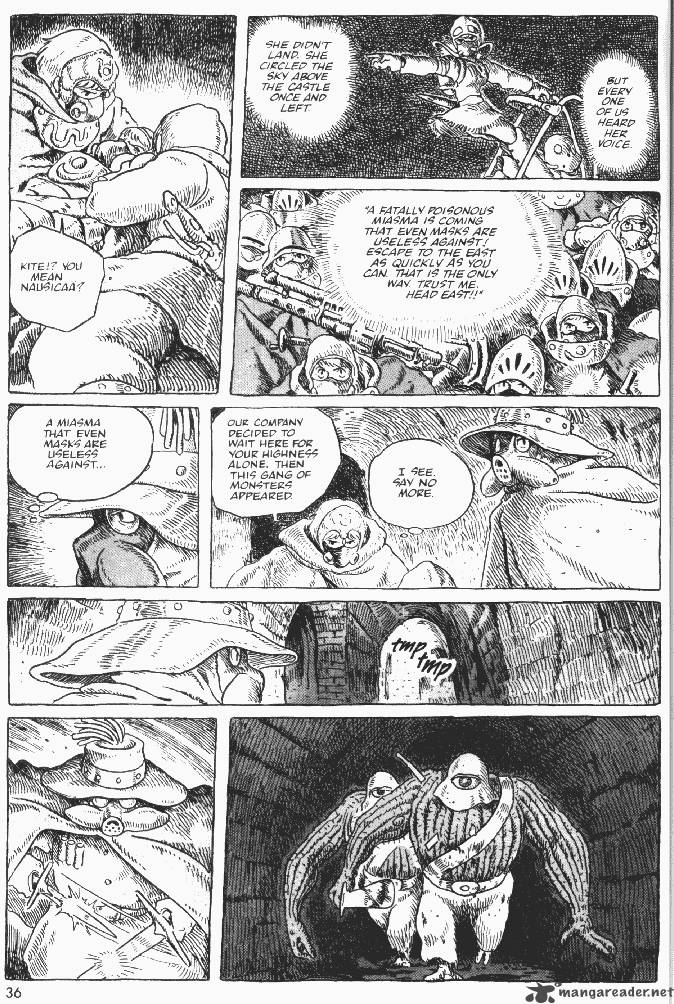 Nausicaa Of The Valley Of The Wind Chapter 5 Page 94