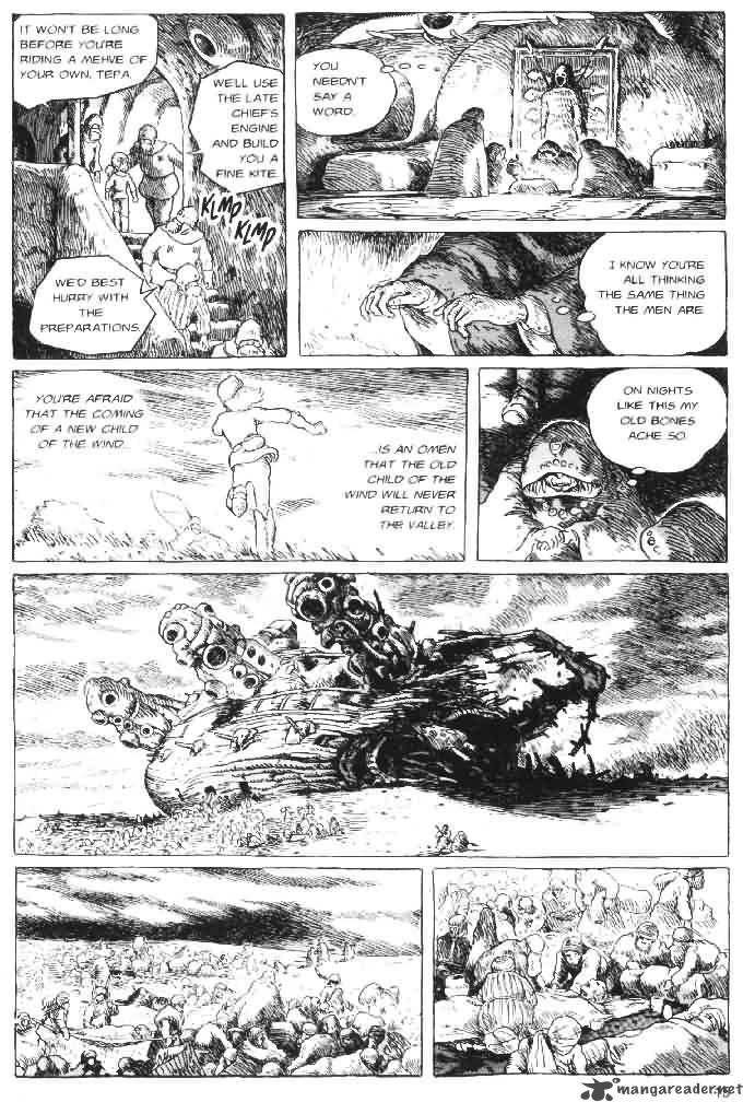 Nausicaa Of The Valley Of The Wind Chapter 6 Page 114