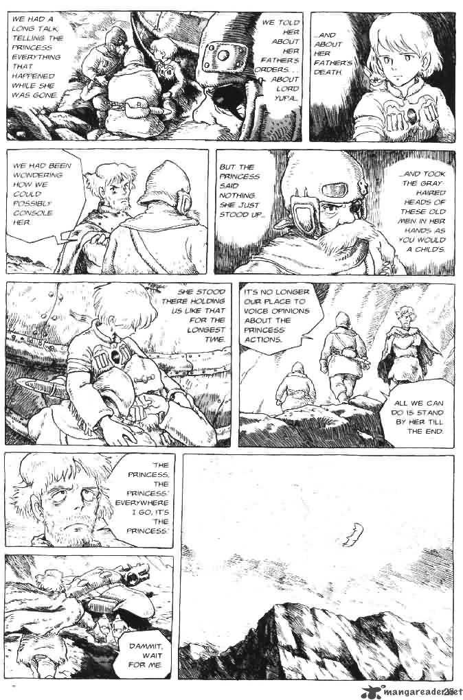 Nausicaa Of The Valley Of The Wind Chapter 6 Page 122