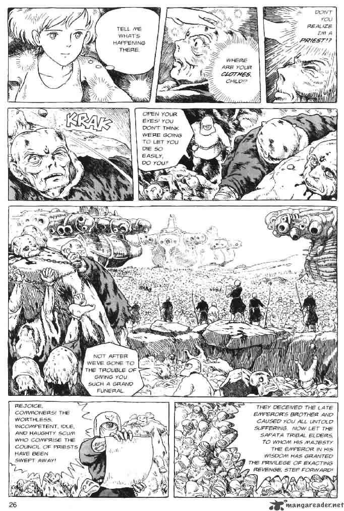 Nausicaa Of The Valley Of The Wind Chapter 6 Page 125