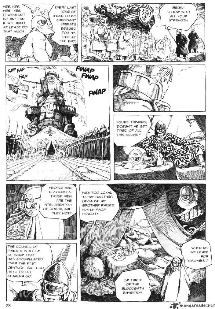 Nausicaa Of The Valley Of The Wind Chapter 6 Page 127