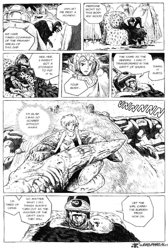 Nausicaa Of The Valley Of The Wind Chapter 6 Page 164