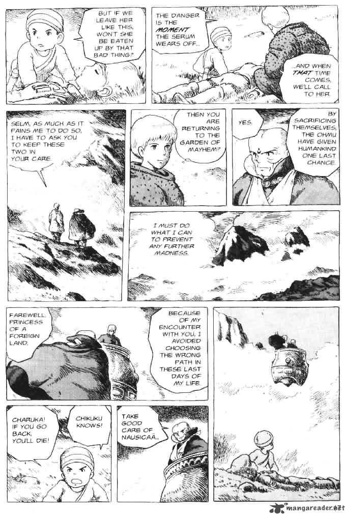 Nausicaa Of The Valley Of The Wind Chapter 6 Page 56