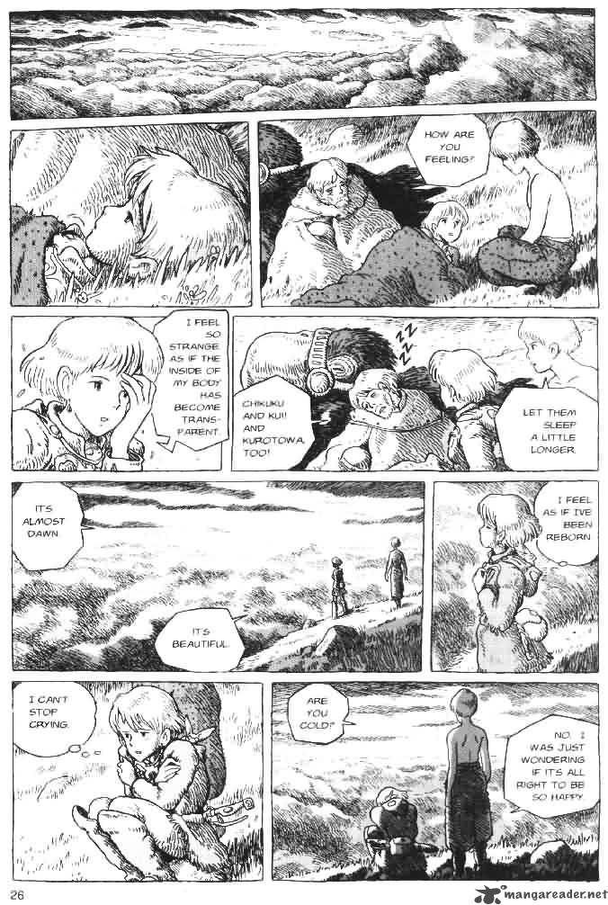 Nausicaa Of The Valley Of The Wind Chapter 6 Page 95