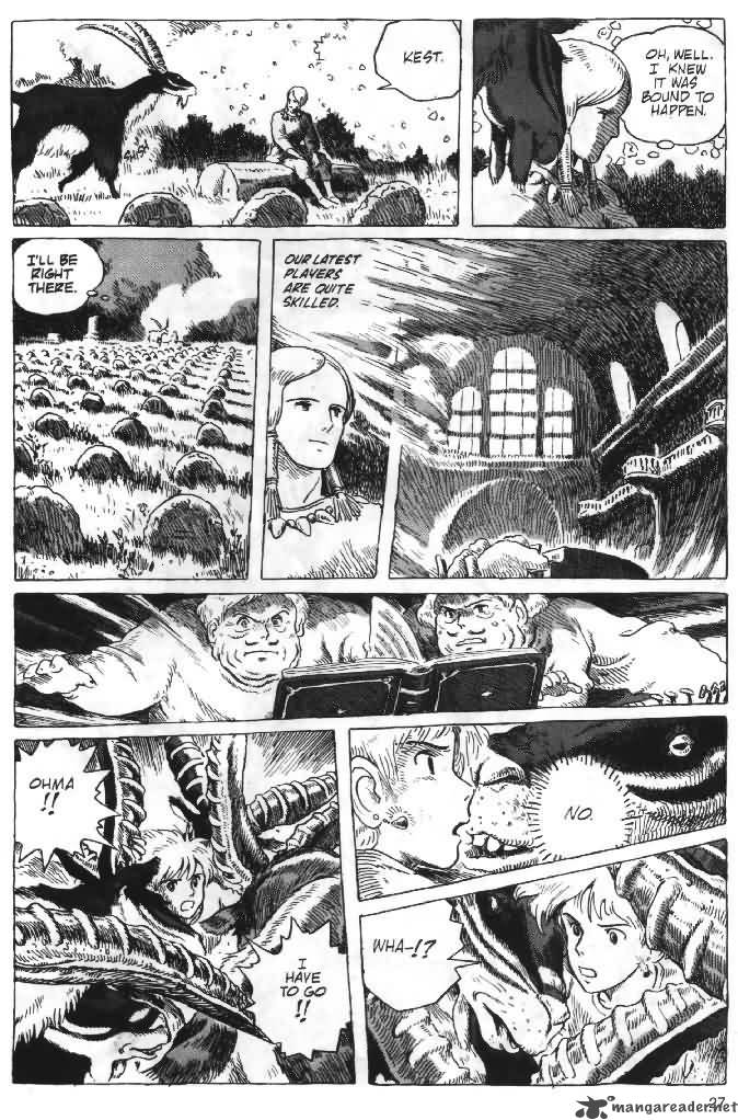 Nausicaa Of The Valley Of The Wind Chapter 7 Page 113