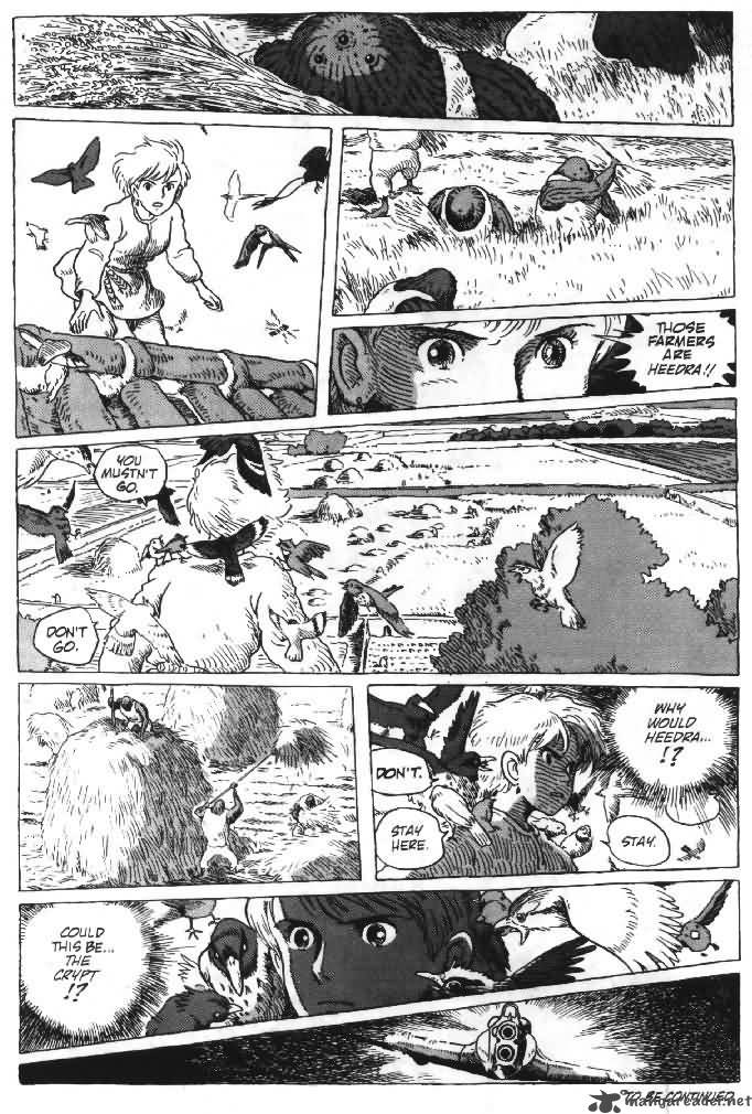 Nausicaa Of The Valley Of The Wind Chapter 7 Page 116