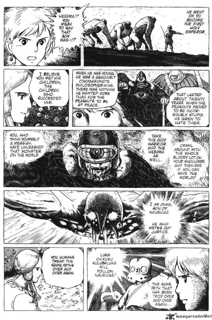 Nausicaa Of The Valley Of The Wind Chapter 7 Page 125