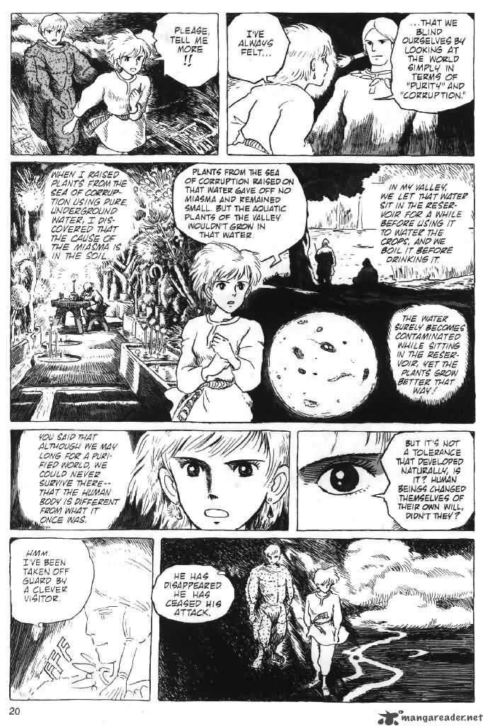 Nausicaa Of The Valley Of The Wind Chapter 7 Page 134