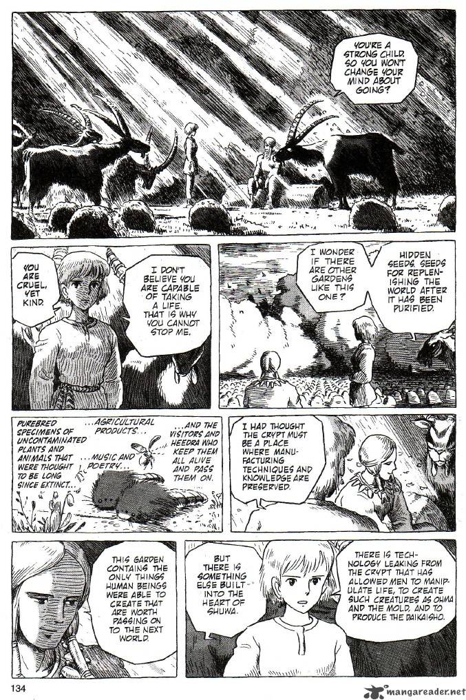 Nausicaa Of The Valley Of The Wind Chapter 7 Page 138