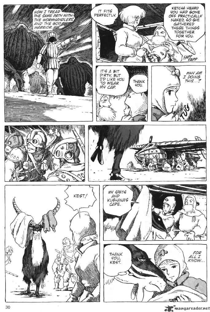 Nausicaa Of The Valley Of The Wind Chapter 7 Page 144