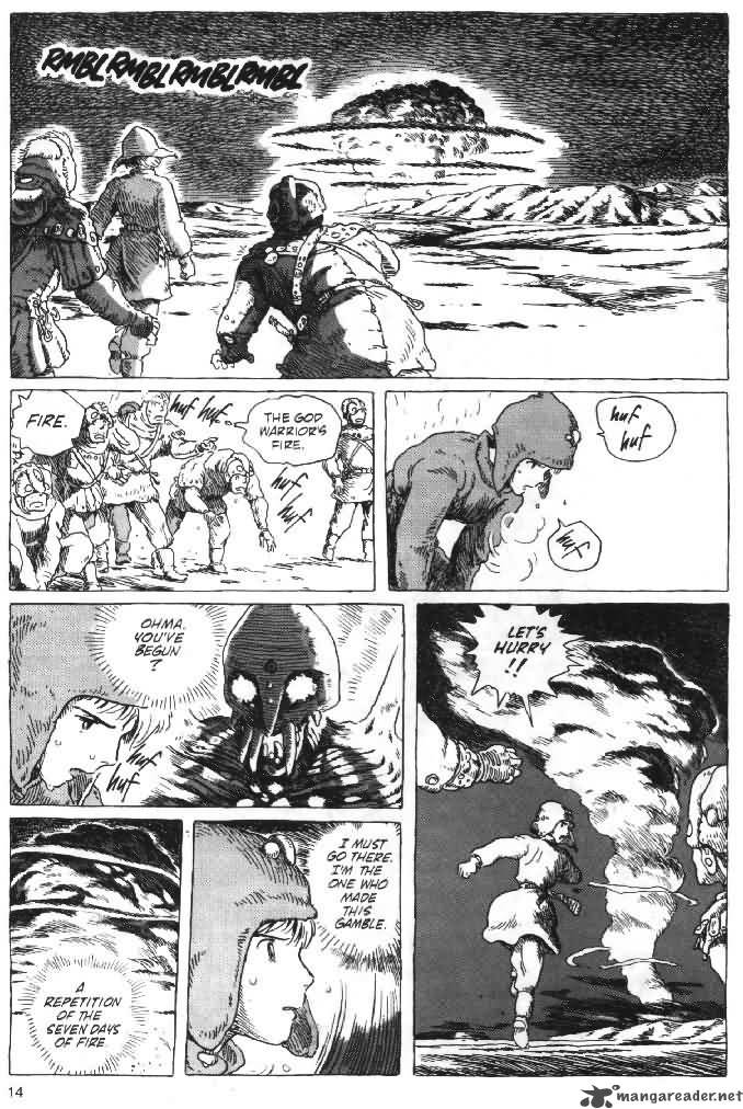 Nausicaa Of The Valley Of The Wind Chapter 7 Page 157