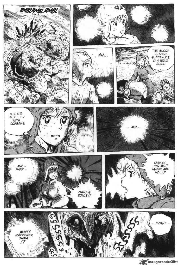 Nausicaa Of The Valley Of The Wind Chapter 7 Page 166