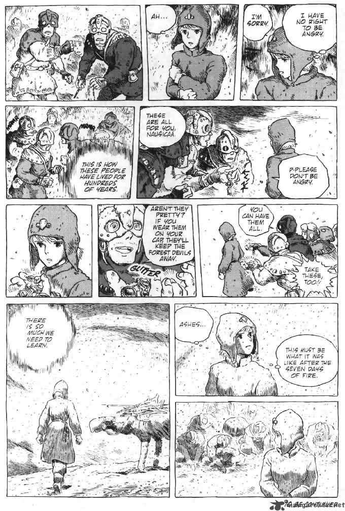 Nausicaa Of The Valley Of The Wind Chapter 7 Page 172