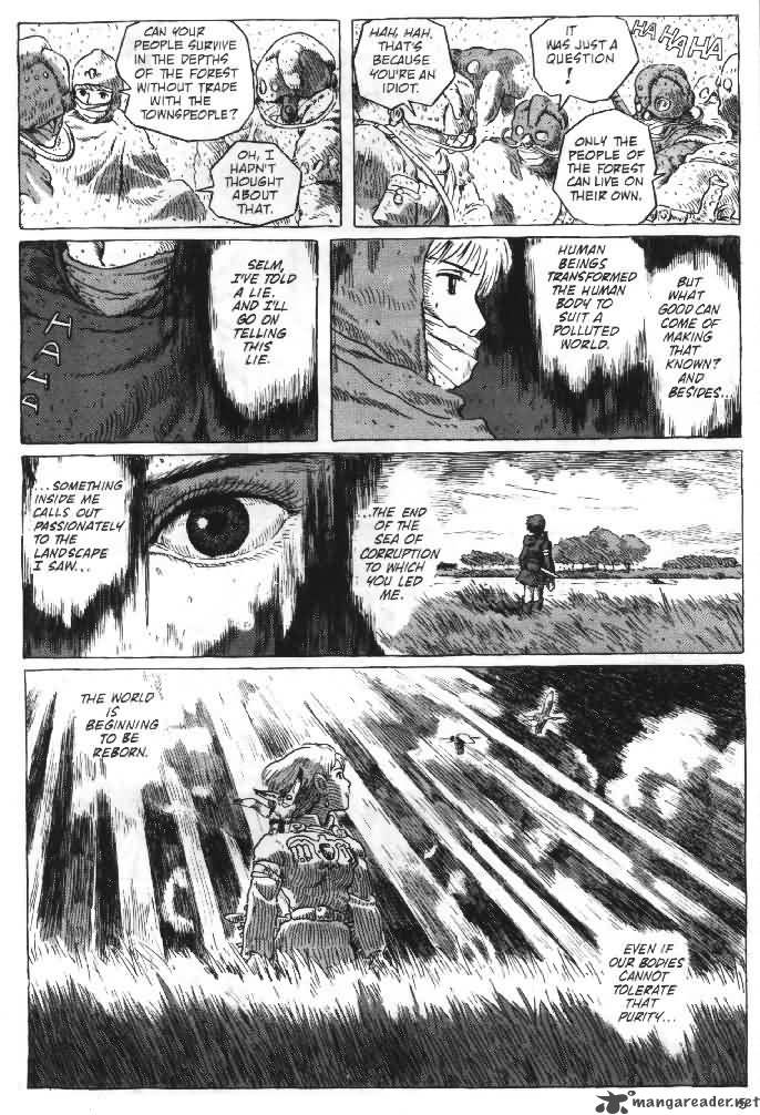 Nausicaa Of The Valley Of The Wind Chapter 7 Page 175