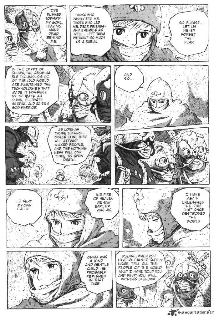 Nausicaa Of The Valley Of The Wind Chapter 7 Page 177