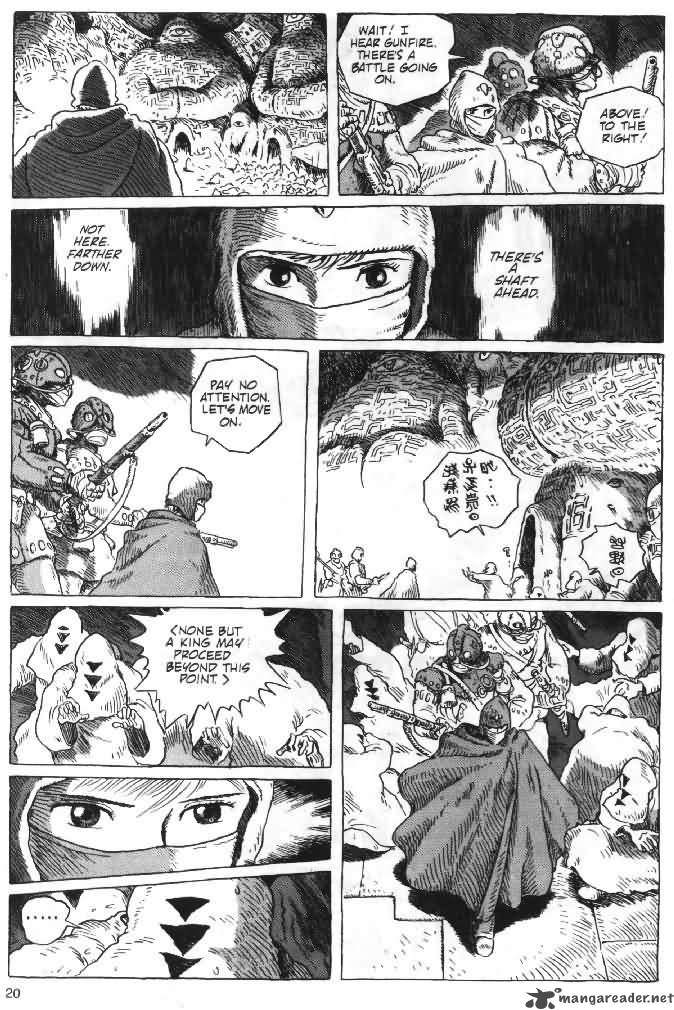Nausicaa Of The Valley Of The Wind Chapter 7 Page 190