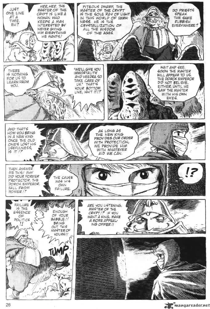 Nausicaa Of The Valley Of The Wind Chapter 7 Page 196
