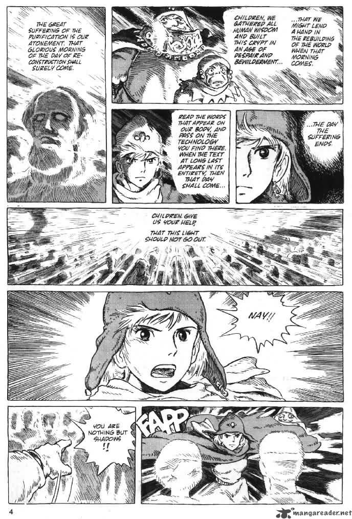 Nausicaa Of The Valley Of The Wind Chapter 7 Page 200