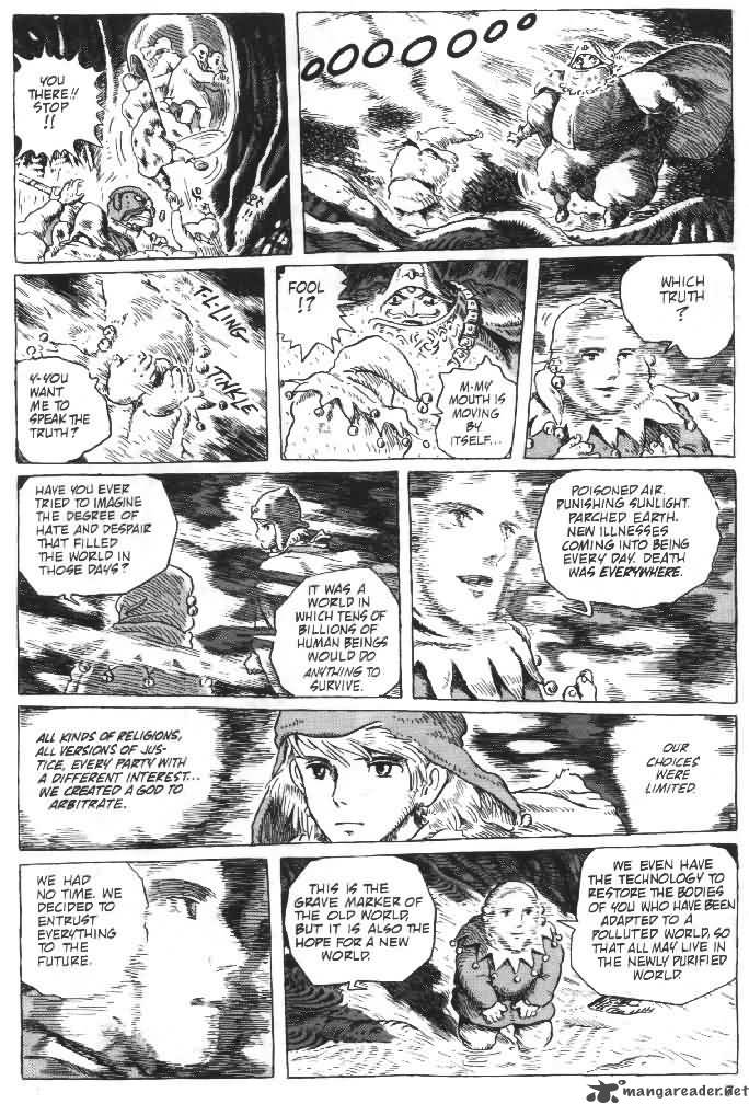 Nausicaa Of The Valley Of The Wind Chapter 7 Page 203