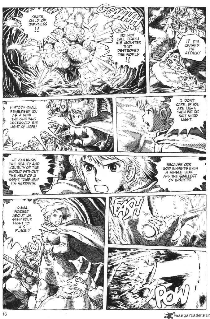 Nausicaa Of The Valley Of The Wind Chapter 7 Page 212