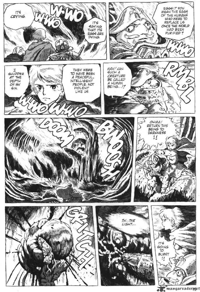 Nausicaa Of The Valley Of The Wind Chapter 7 Page 215