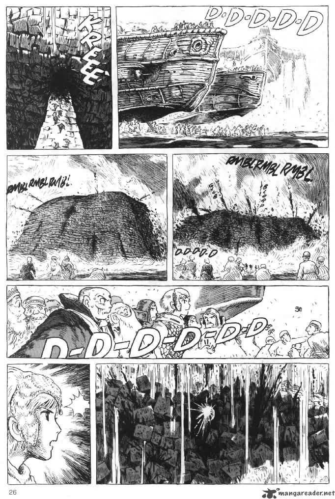 Nausicaa Of The Valley Of The Wind Chapter 7 Page 222