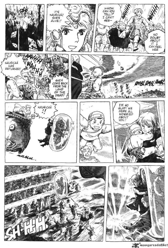 Nausicaa Of The Valley Of The Wind Chapter 7 Page 223
