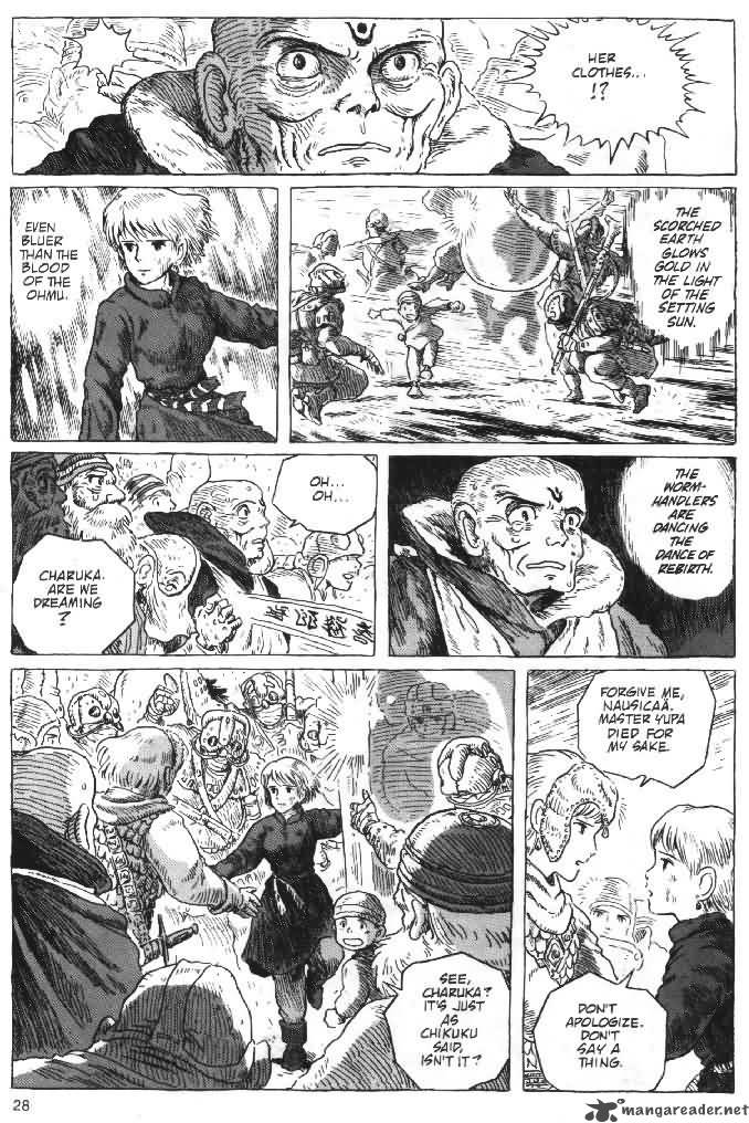 Nausicaa Of The Valley Of The Wind Chapter 7 Page 224