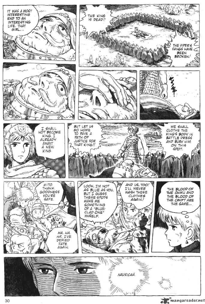 Nausicaa Of The Valley Of The Wind Chapter 7 Page 226