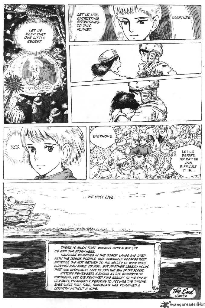 Nausicaa Of The Valley Of The Wind Chapter 7 Page 227