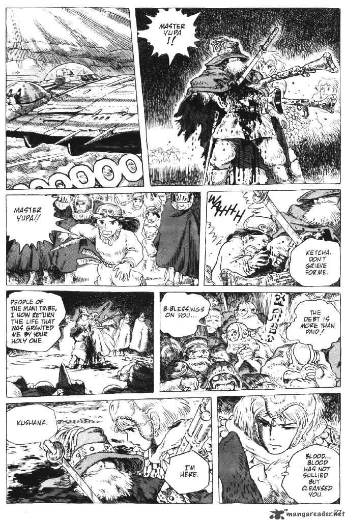 Nausicaa Of The Valley Of The Wind Chapter 7 Page 86
