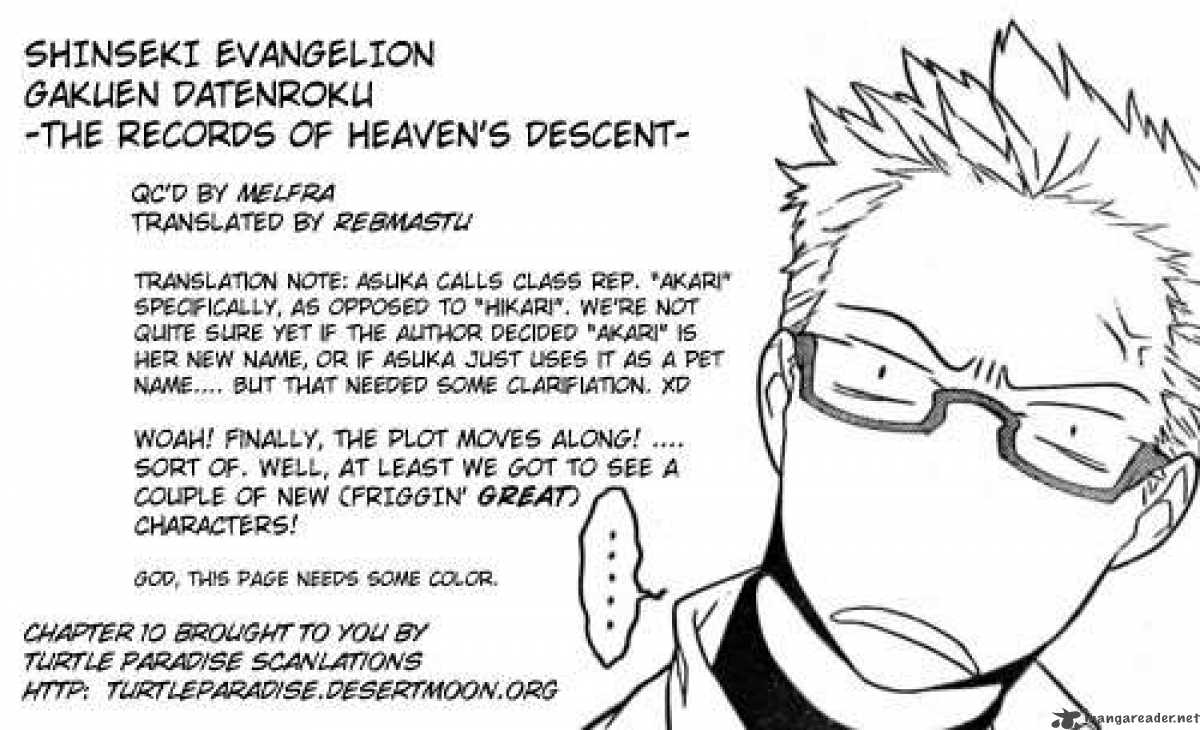 Neon Genesis Evangelion Gakuen Datenroku Chapter 10 Page 31