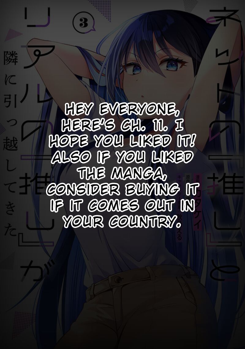 Net No Oshi To Real No Oshi Ga Tonari Ni Hikkoshite Kita Chapter 11 Page 34