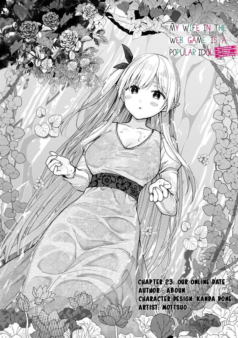 Netoge No Yome Ga Ninki Idol Datta Chapter 23 Page 1