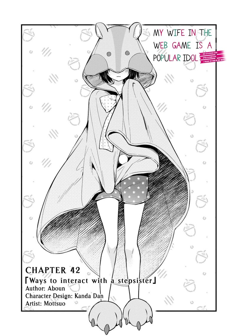 Netoge No Yome Ga Ninki Idol Datta Chapter 42 Page 1