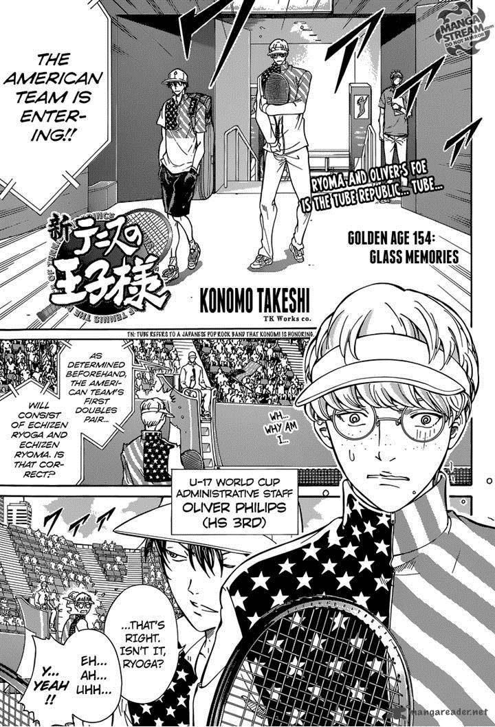 New Prince Of Tennis Chapter 154 Page 1