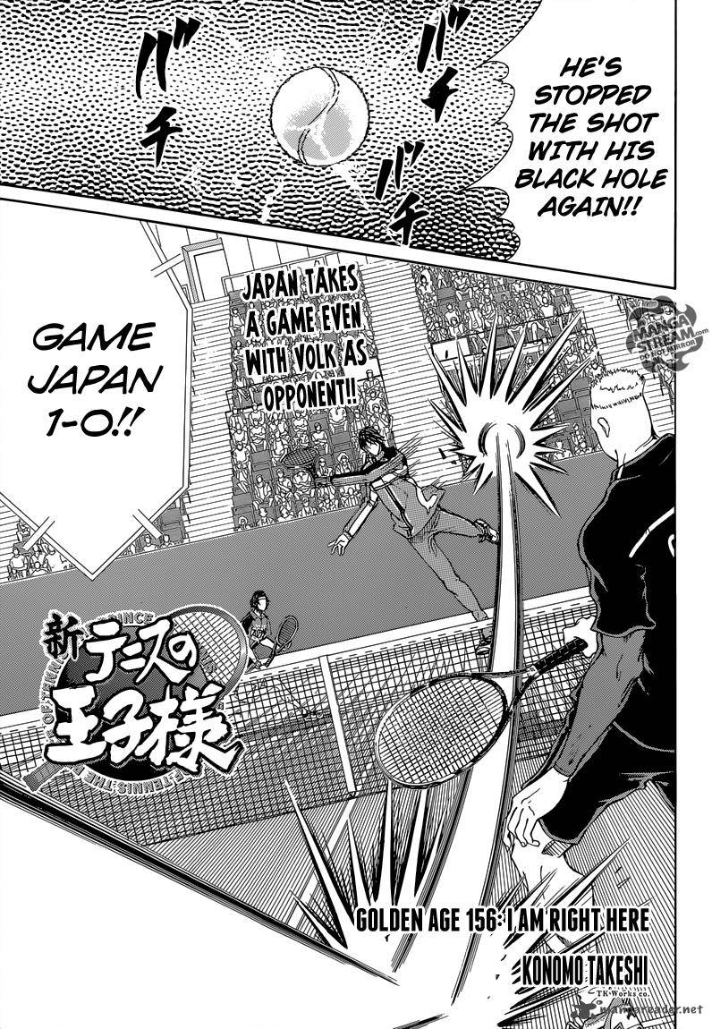 New Prince Of Tennis Chapter 156 Page 1