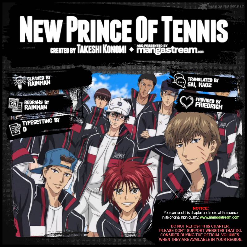 New Prince Of Tennis Chapter 174 Page 2