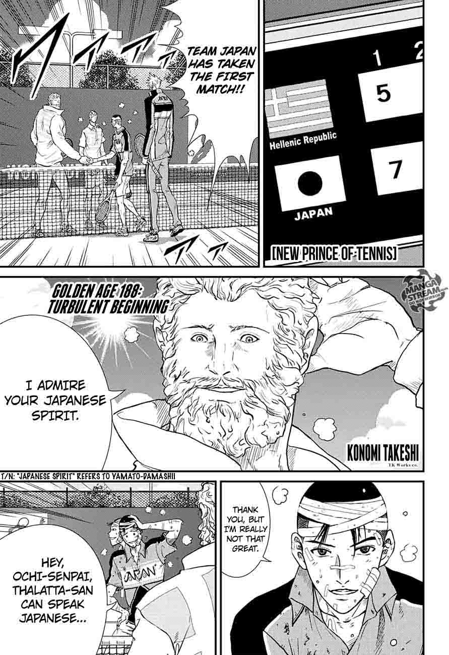 New Prince Of Tennis Chapter 188 Page 1