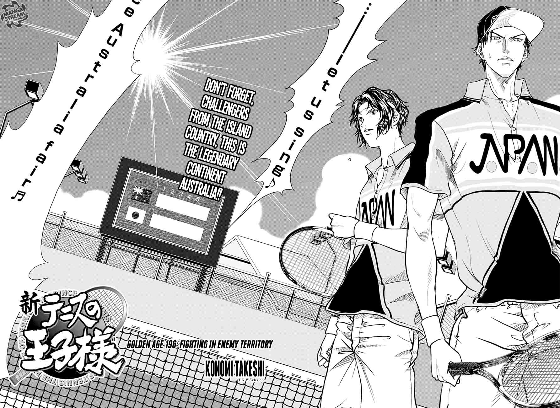 New Prince Of Tennis Chapter 196 Page 2