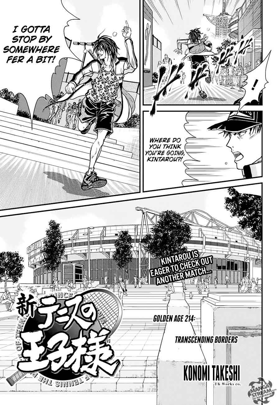 New Prince Of Tennis Chapter 214 Page 1