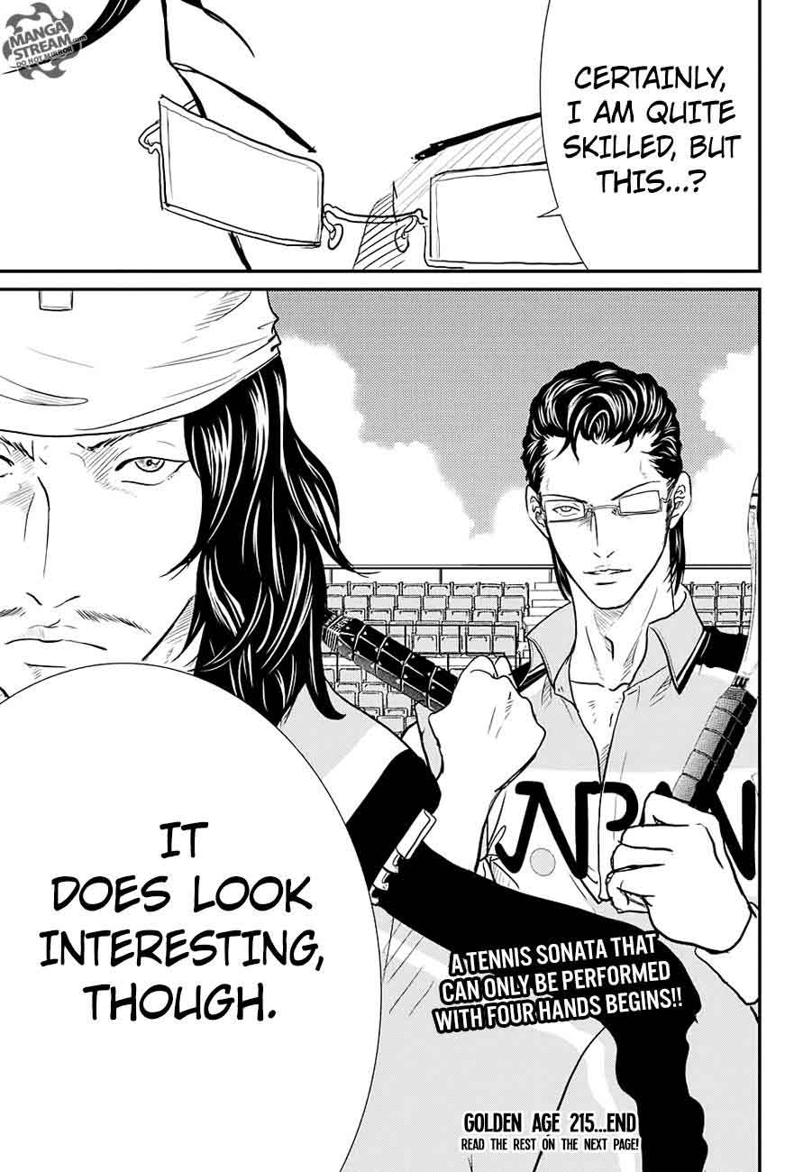 New Prince Of Tennis Chapter 215 Page 13