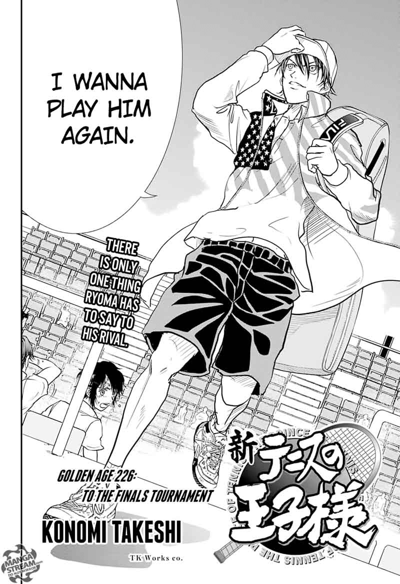 New Prince Of Tennis Chapter 226 Page 2