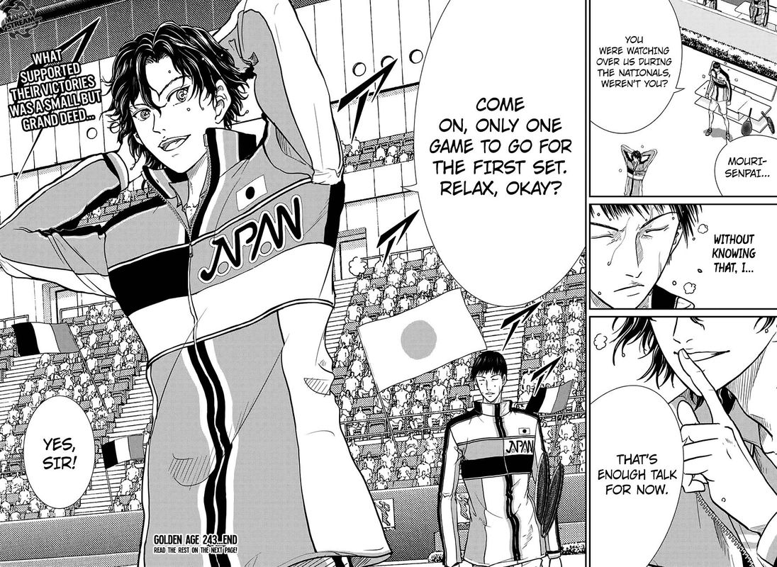 New Prince Of Tennis Chapter 243 Page 14