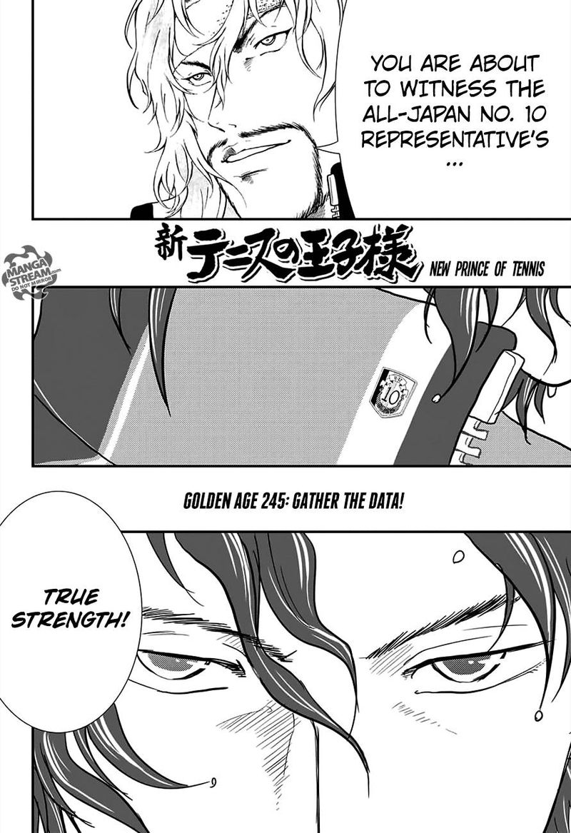 New Prince Of Tennis Chapter 245 Page 2