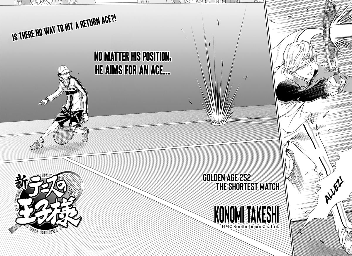 New Prince Of Tennis Chapter 252 Page 2