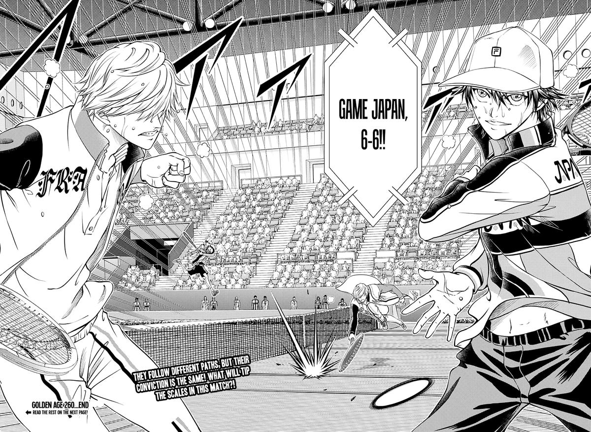 New Prince Of Tennis Chapter 260 Page 13