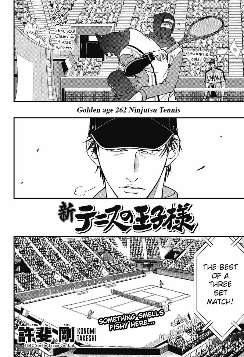 New Prince Of Tennis Chapter 262 Page 4
