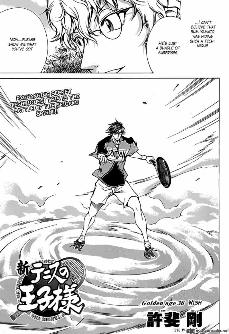 New Prince Of Tennis Chapter 36 Page 3